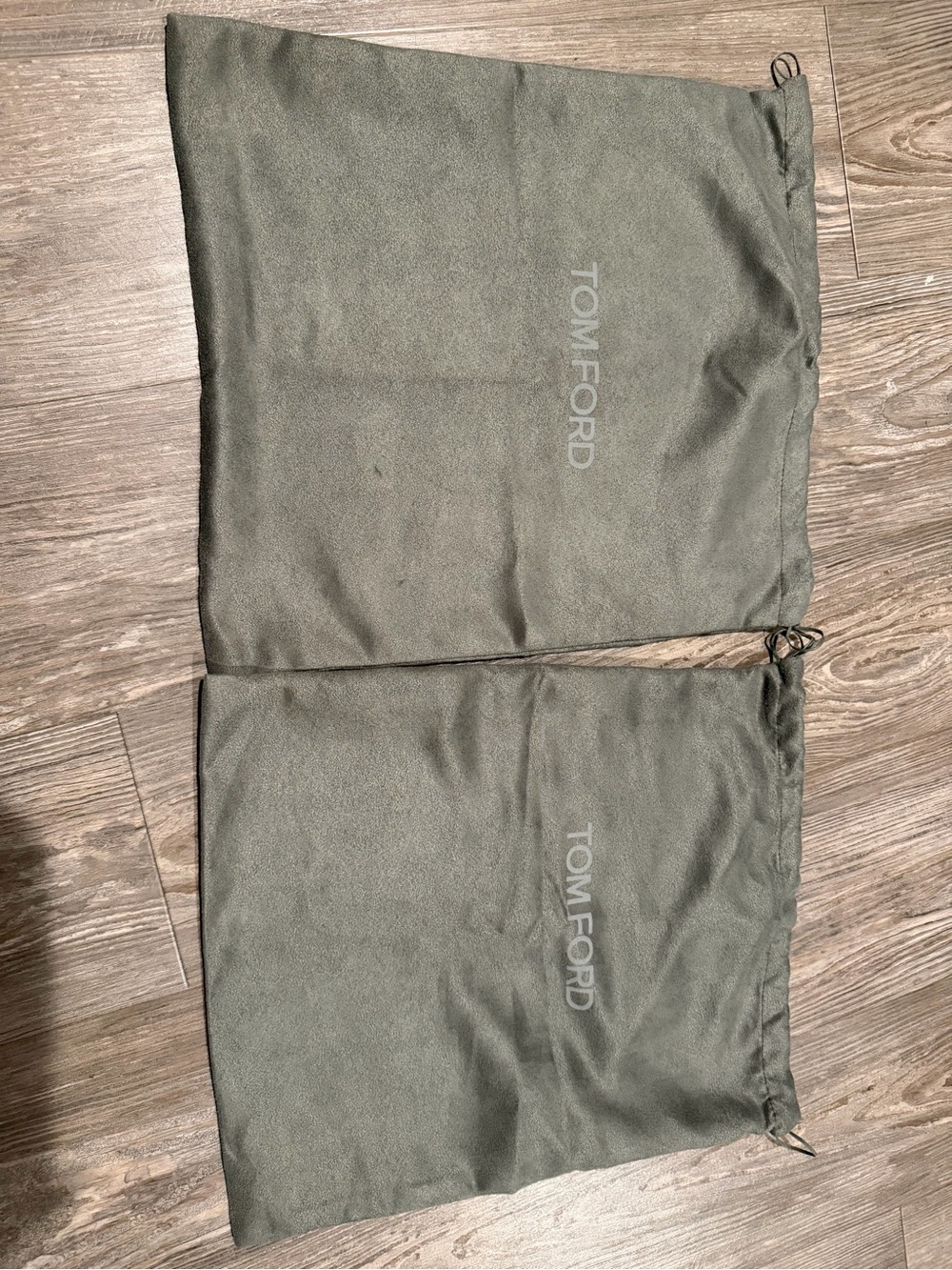 Tom Ford Drawstring Fabric Dust Bags (Pair)